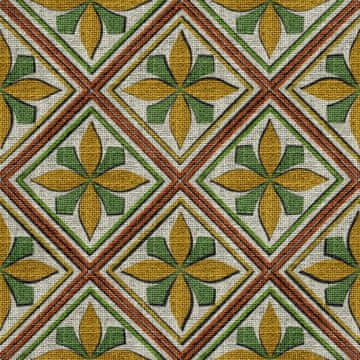 shumee ZUNANJE DEKORATIVNE TKANINE OXFORD - geometrijski motiv 15