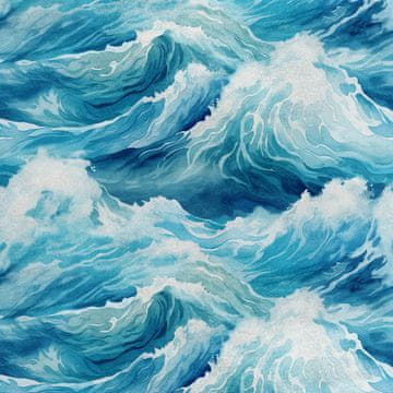 shumee Kraljevski žametni material iz poliestra za šivanje - valoviti motivi - RDX3024