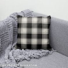 shumee Kraljevski žamet, poliester, za šivanje - karo motiv 31