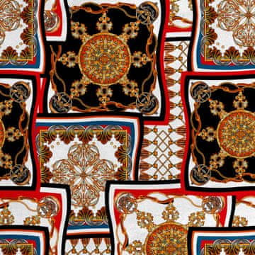 shumee Kraljevski žamet, poliester, za šivanje - motiv Maroka 2