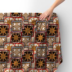 shumee Kraljevski žamet, poliester, za šivanje - motiv Maroka 2