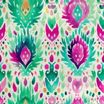 shumee Kraljevski žametni material iz poliestra za šivanje - abstrakcija motivov - RDX2758