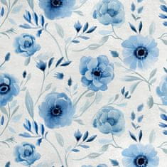 shumee Kraljevski žametni material iz poliestra za šivanje - motiv rož - RDX2474