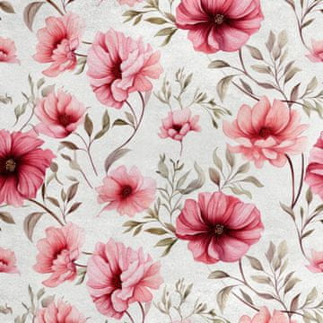 shumee Kraljevski žametni material iz poliestra za šivanje - motiv rož - RDX2102