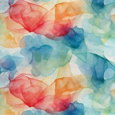 shumee Kraljevski žametni material iz poliestra za šivanje - abstrakcija motivov - RDX2853