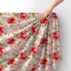 shumee Kraljevski žametni material iz poliestra za šivanje - motiv rož - RDX2686