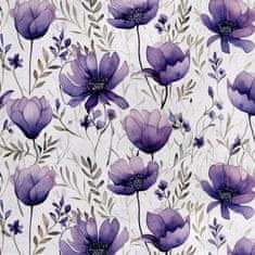 shumee Kraljevski žametni material iz poliestra za šivanje - motiv rož - RDX2198