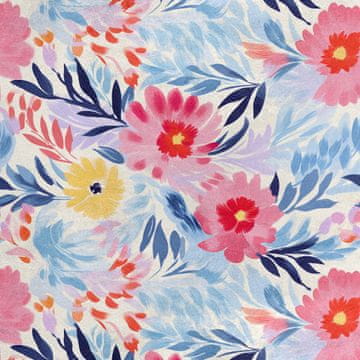 shumee Kraljevski žametni material iz poliestra za šivanje - motiv rož - RDX2185