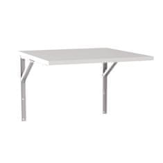 shumee FLIP raztegljiva stenska miza 68x68 cm siva - mizna plošča za kuhinje in majhne sobe