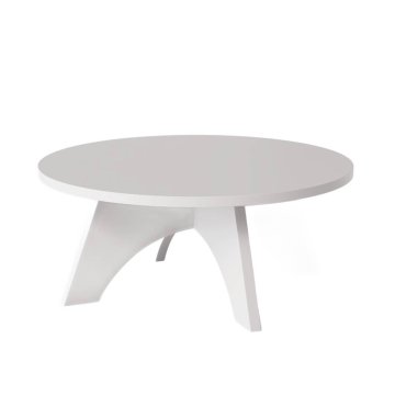 shumee Okrogla klubska mizica BELL Ø68 cm Siva