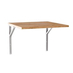 shumee FLIP raztegljiva stenska mizica 68x68 cm Craft Oak