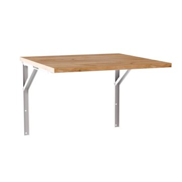 shumee FLIP raztegljiva stenska mizica 68x68 cm Craft Oak