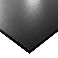 shumee Črna laminatna plošča 68 x 68 cm za mizo ali klubsko mizico
