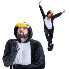 shumee Kigurumi pižama Onesie, kostum pingvina, velikost M: 155-165 cm