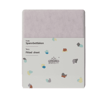 shumee Rjuha z nastavkom iz frotira 180x200, pudrasto roza