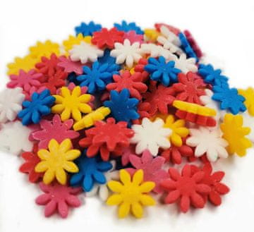 shumee Majhne pisane sladkorne marjetice za torte, kolačke 20 g