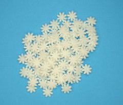 shumee Majhne bele sladkorne marjetice za torte, kolačke 20 g