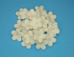 shumee Cvetovi belega sladkornega jegliča za torte, kolačke a25