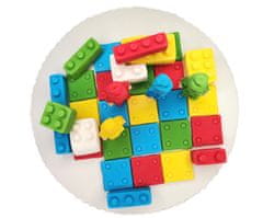 shumee Komplet za torto: Karate figure, ploščice, kocke /KKK4