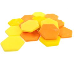 shumee Okras za torto iz satja in sladkornih ploščic, 20 kosov