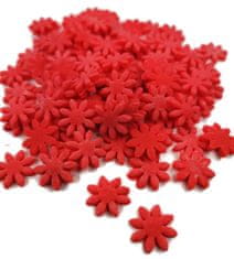 shumee Majhne rdeče sladkorne marjetice za torte, kolačke 20 g