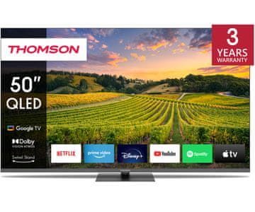Thomson 50QG5C14 QLED 4K UHD televizor, 126 cm, Google Tv
