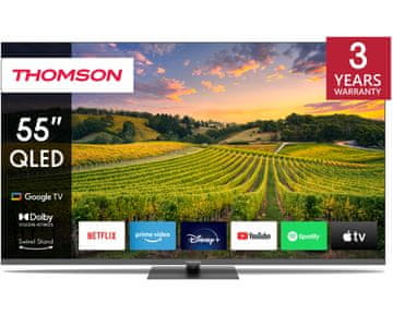 Thomson 55QG5C14 QLED 4K UHD televizor, 139 cm, Google Tv