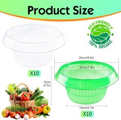 Nikcorp Zaščitni obroči proti polžem 20 kosov | Plastični ovratniki za zaščito rastlin na vrtu | Večkratna uporaba