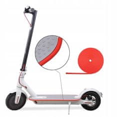 Korbi Zaščitni trak za Xiaomi M365, Rdeča, 1,5 m