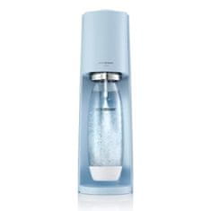 SodaStream Terra lightblue QC (1012811315) + 1x 1L Plastenka brez BPA za večkratno uporabo