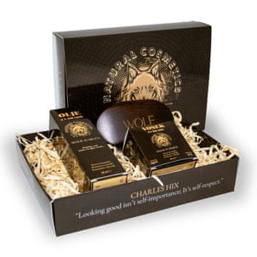 WOLFNaturalCosmetics Darilni set Full Beard Master Kit