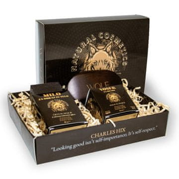 WOLFNaturalCosmetics Darilni set Clean & Shape Trio