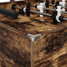 Vidaxl Namizni nogomet Dimljeni Hrast 146,5 x 74 x 85 cm