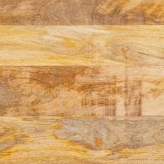 Vidaxl Strani šal s predalom Rjava 40 x 33 x 75 cm Masiven les manga