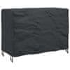 Vidaxl Prevleka za pohištvo Enobarvno Črna 140 x 70 x 90 cm 210D