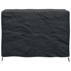 Vidaxl Prevleka za pohištvo Enobarvno Črna 140 x 70 x 90 cm 210D