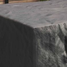 Vidaxl Prevleka za pohištvo Enobarvno Črna 220 x 190 x 85 cm 420D