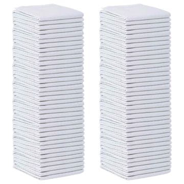 Vidaxl Učna podloga za hišne ljubljenčke Enobarvno 100 pcs 60 x 45 cm