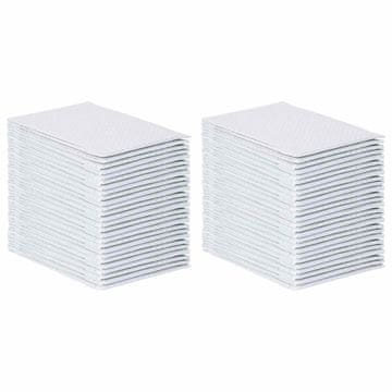 Vidaxl Netkano blago za pasjo trening blazino 50 pcs 90 x 60 cm