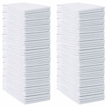 Vidaxl Učna podloga za hišne ljubljenčke Enobarvno 100 pcs 120 x 80 cm