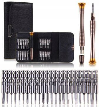 Korbi Profesionalni komplet preciznih izvijačev 25v1 Torx
