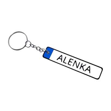 Ellipso Mini registrska tablica z imenom - ALENKA