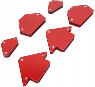 Korbi Komplet magnetnih varilnih nosilcev 6 kosov