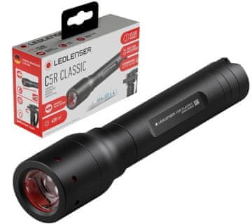 Led Lenser Ročna svetilka Ledlenser C3R CLASSIC, black