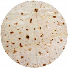 Korbi Okrugla Odeja Tortilla iz Mikrovlaken 150 cm