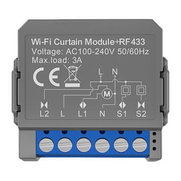 Avatto  CMS16-RF-1 pametni WIFI+RF modul za zavese