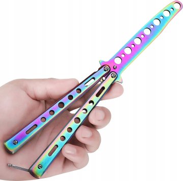 Korbi Treningovski Metulj Nož, Tęčkov Kovinski Design