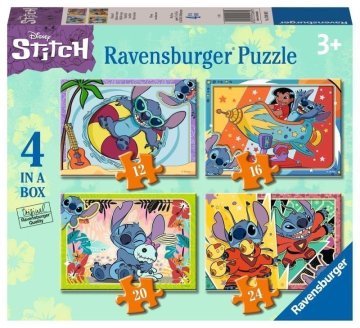 Ravensburger Disneyjeva sestavljanka: Stitch 4v1