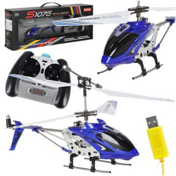 Luniks RC daljinsko voden helikopter – syma s107g modri