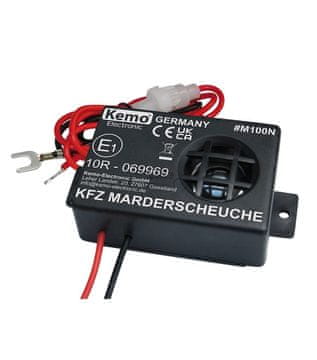 KEMO ULTRAZVOČNI ODGANJALEC GLODALCEV, KUN, MIŠI M100N 12V